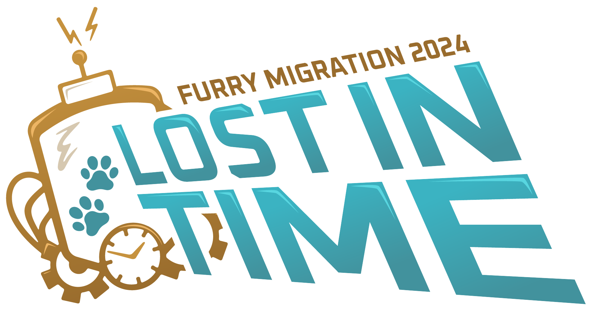 Furry Migration 2024: Lost In Time - Logo